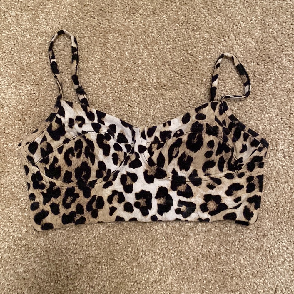 Leopard Print Bralette